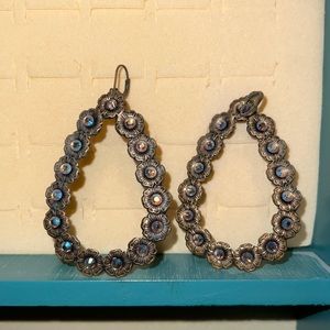 Pink panache earrings